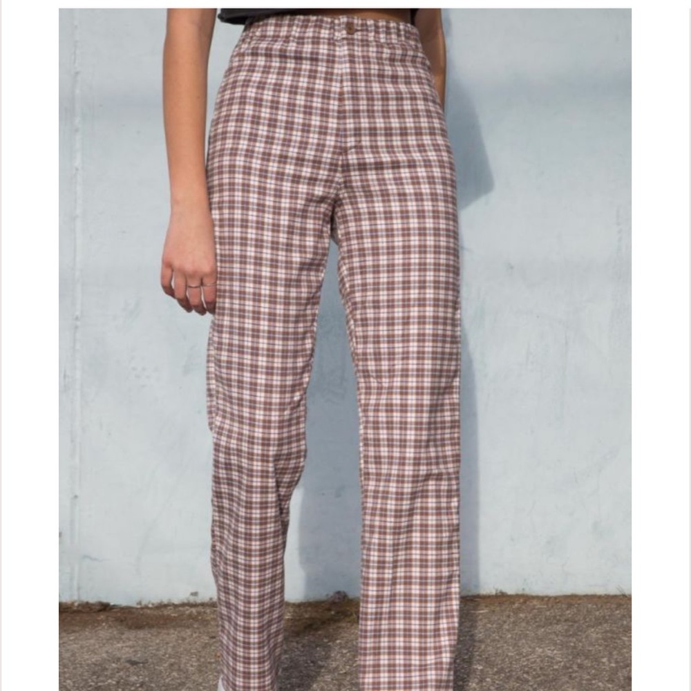 Brandy Melville plaid pants